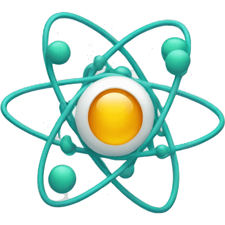 Atom science symbol emoji