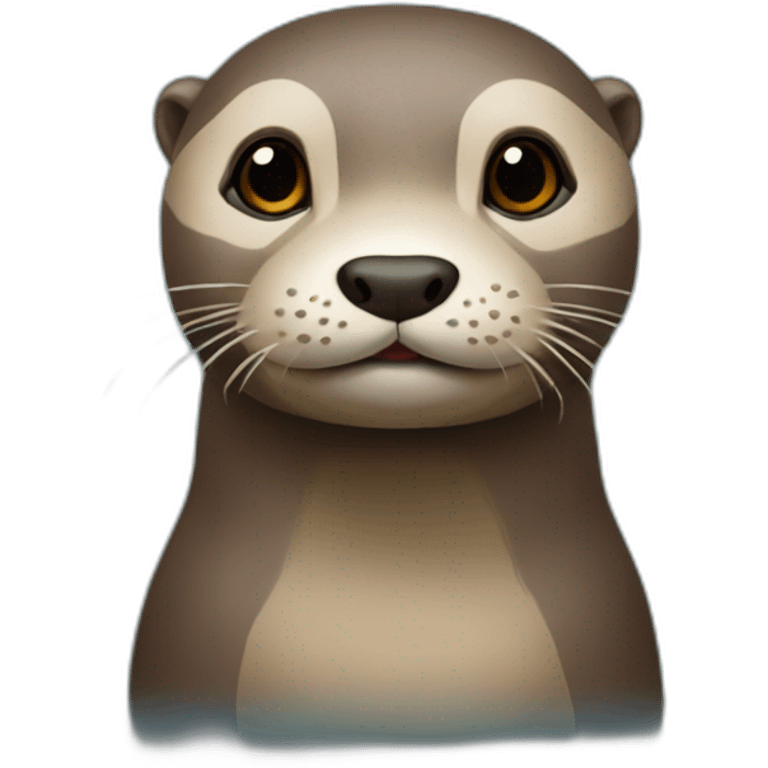 mignone loutre prosoniere emoji