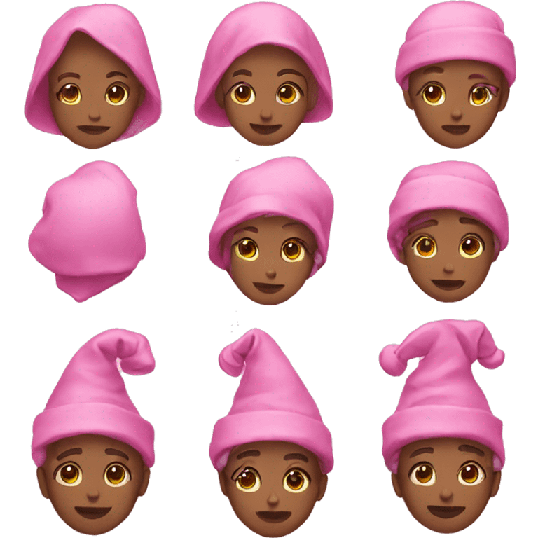 Pink holiday  emoji