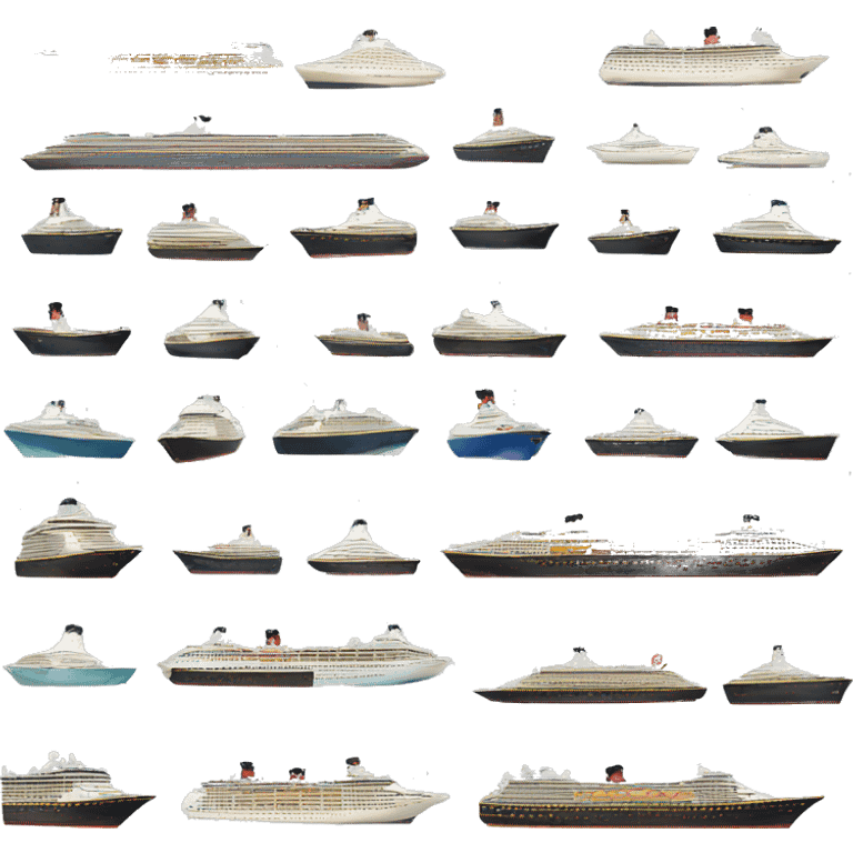 Disney cruiseline boat emoji