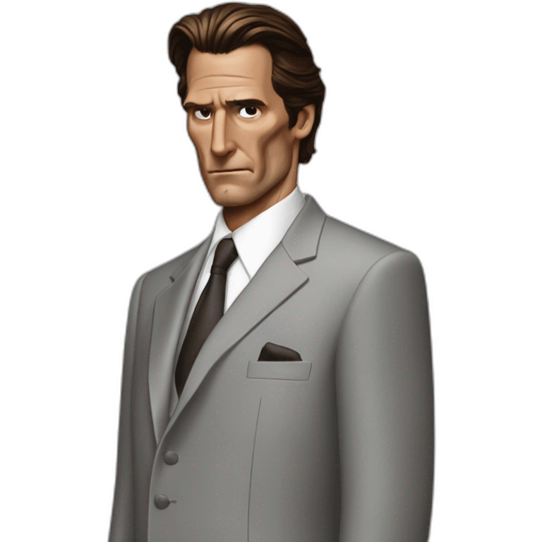 Patrick bateman sigma emoji