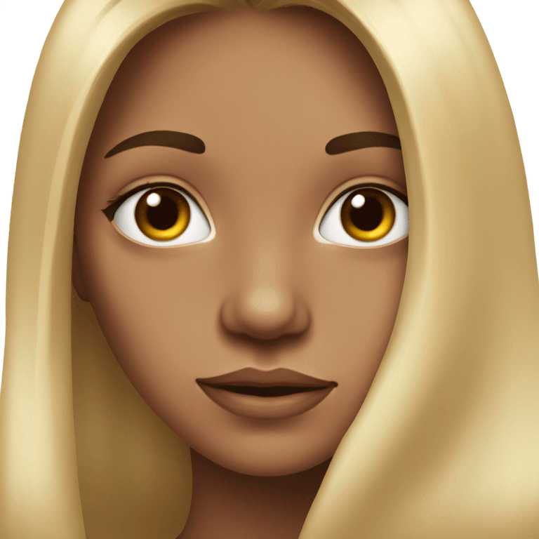 realistic portrait of girl emoji