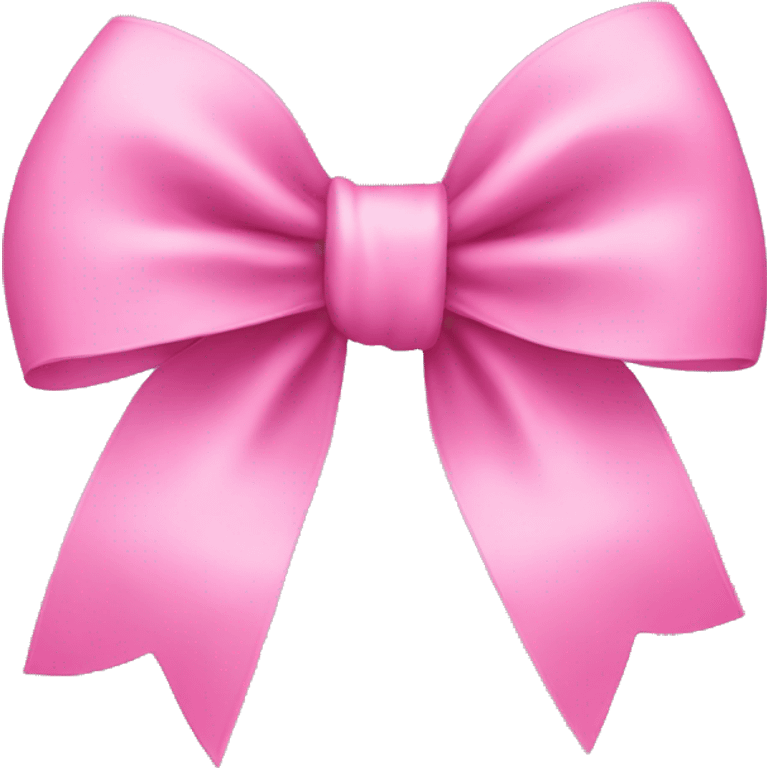 Pink bow emoji