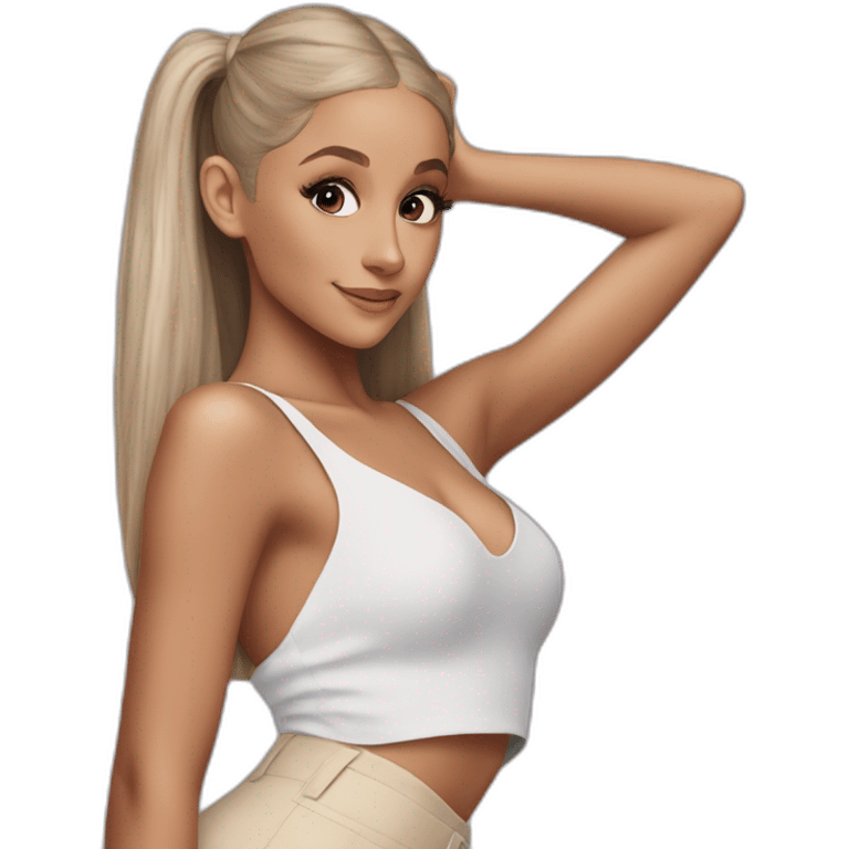 Ariana Grande Positions Album Cover emoji