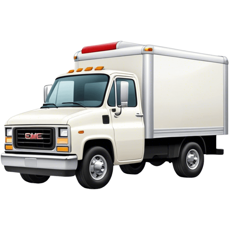 White GMC truck emoji