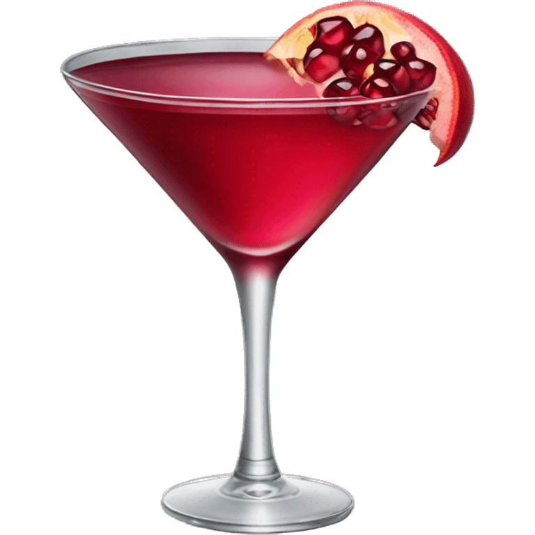 pomegranate martini emoji