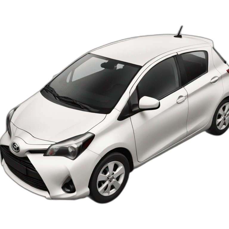 Toyota yaris rouge emoji