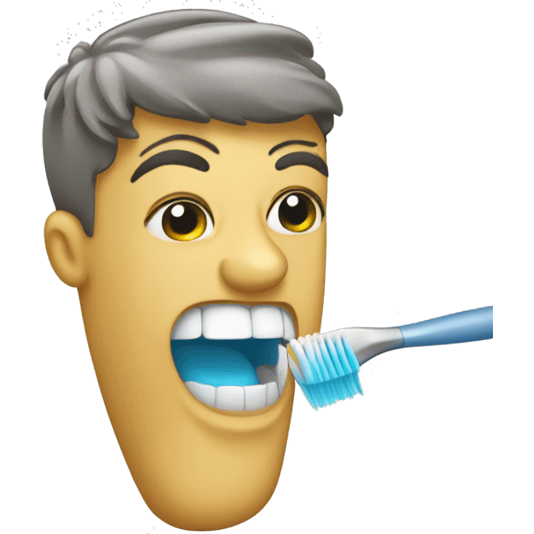 brush your teeth emoji