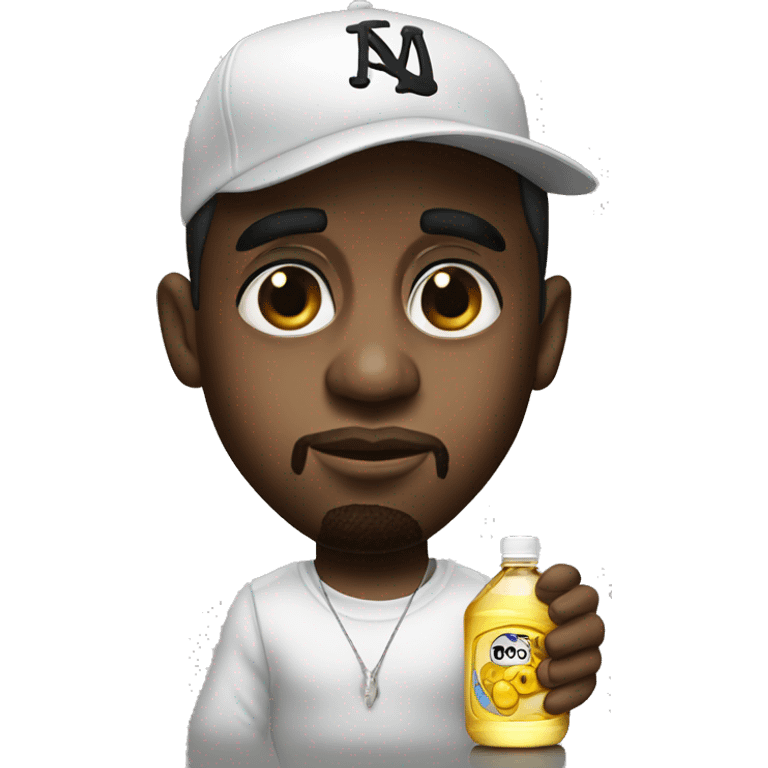 P Diddy wearing baby oil emoji