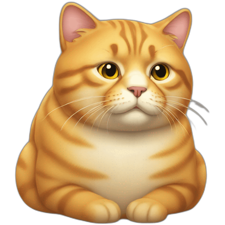 fat-fat-golden-cat emoji