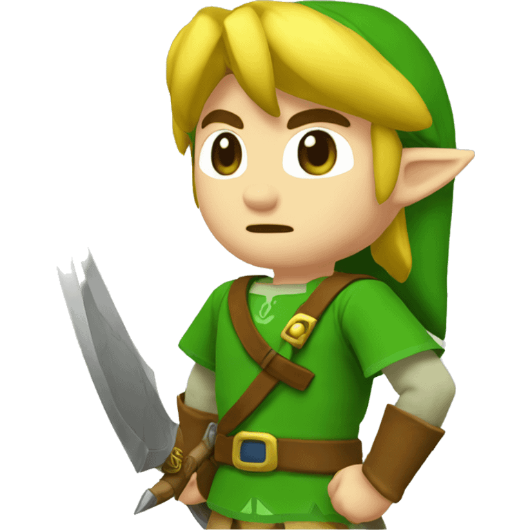 Link de the legend of Zelda  emoji