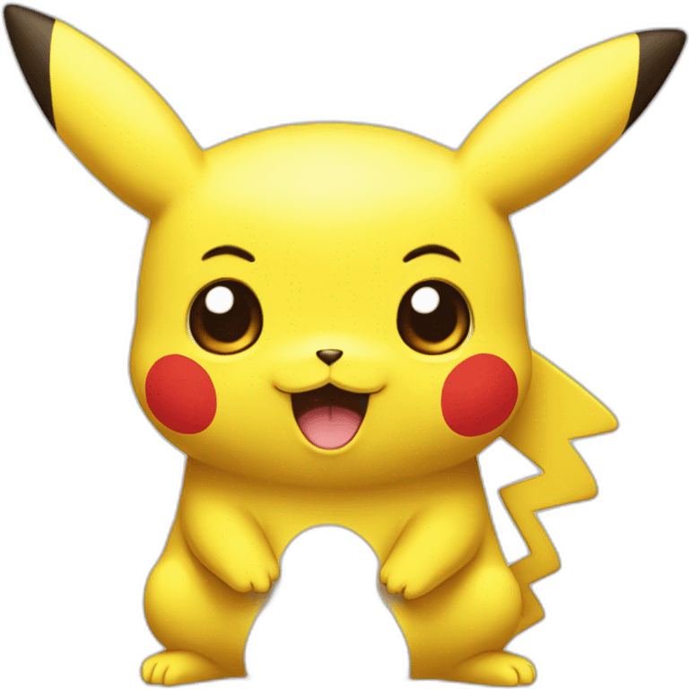 Pikachu glacé emoji