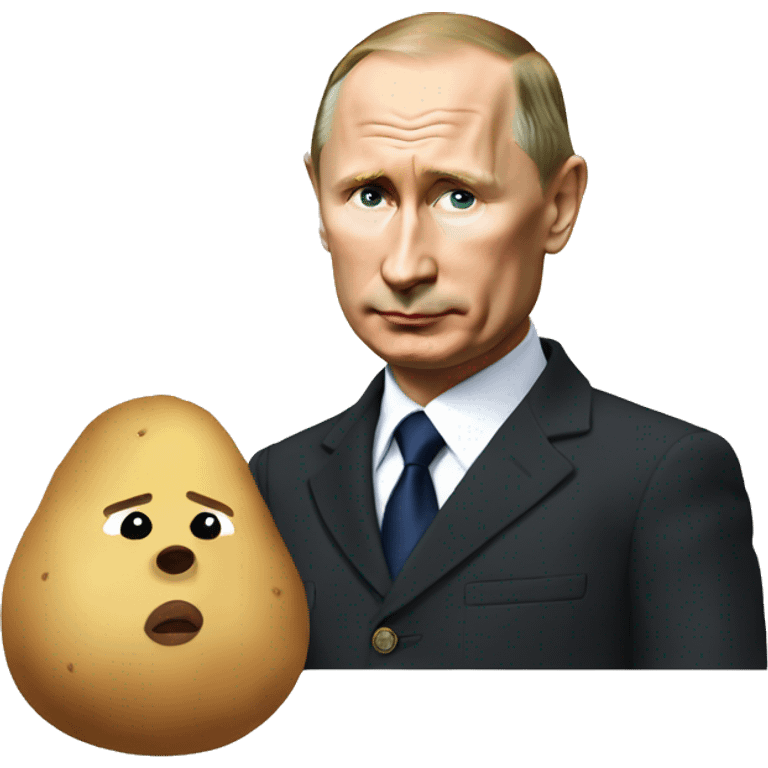 putin and potato emoji