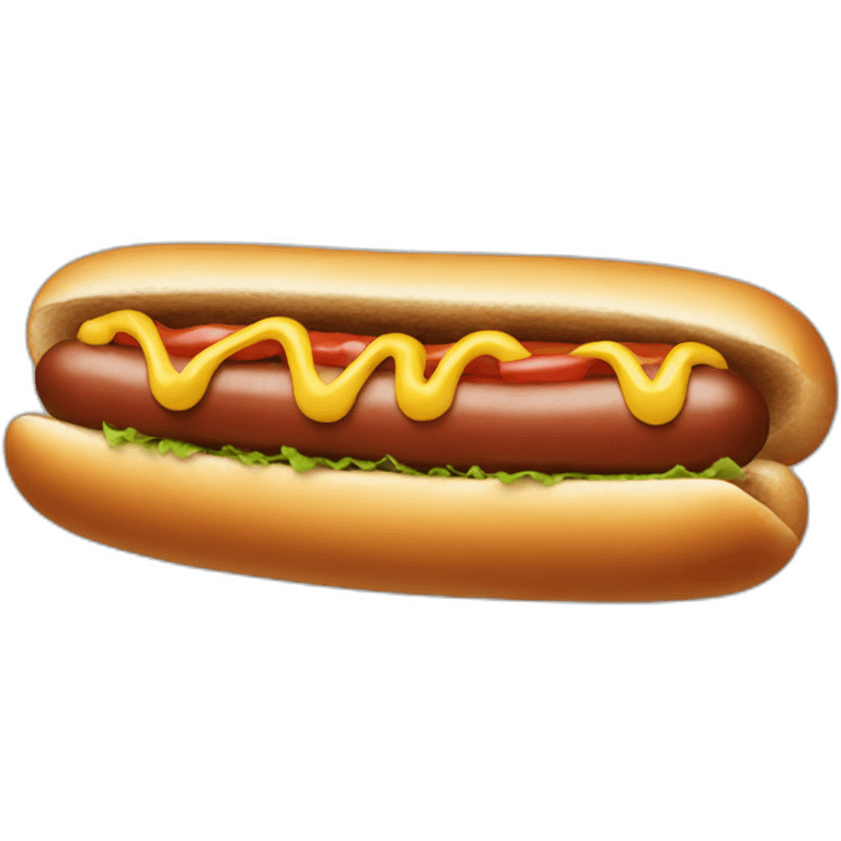 hotdog emoji