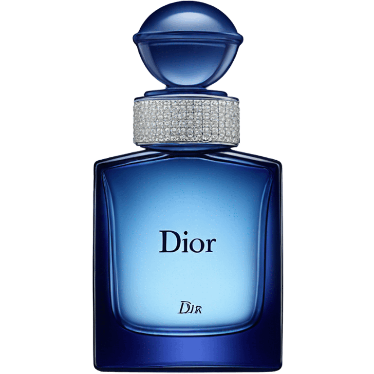 Blue Dior perfume  emoji