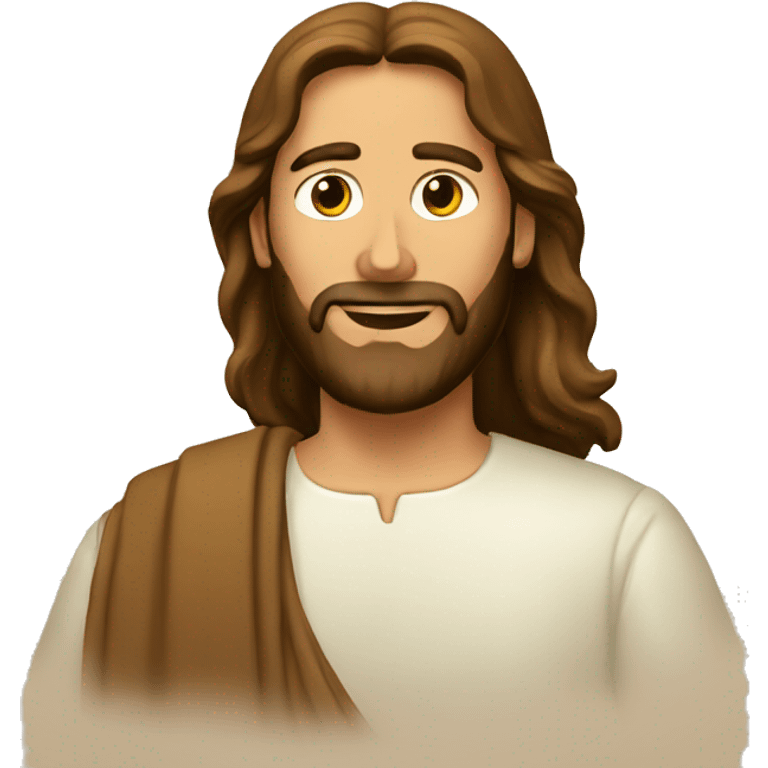 Powerpoint of Jesus emoji