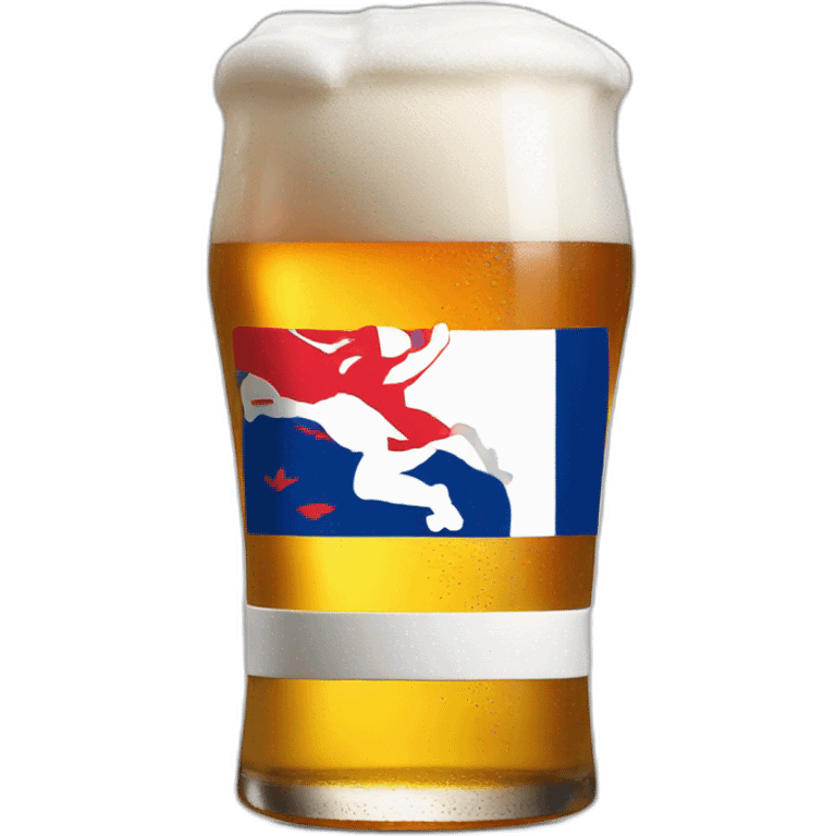 Rugby France Beer emoji