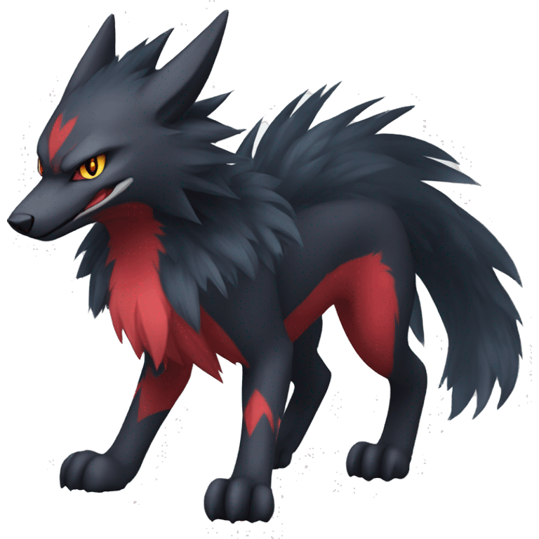 Nargacuga-Litten-Zoroark full body emoji