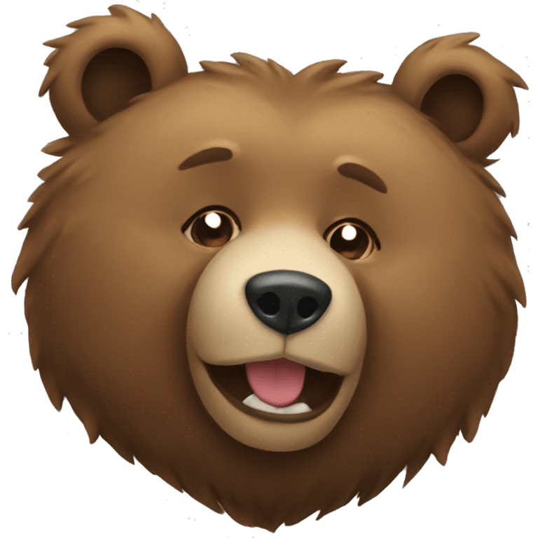 Bear love emoji