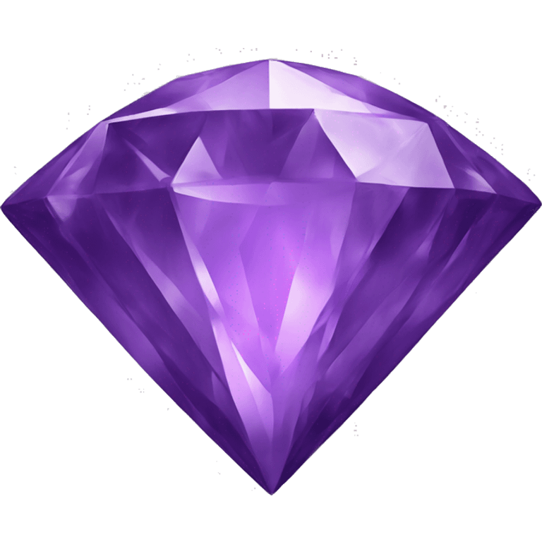 purple diamond emoji