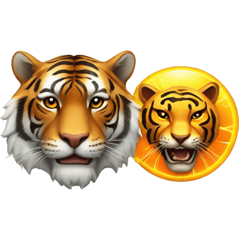 sun vs tiger emoji