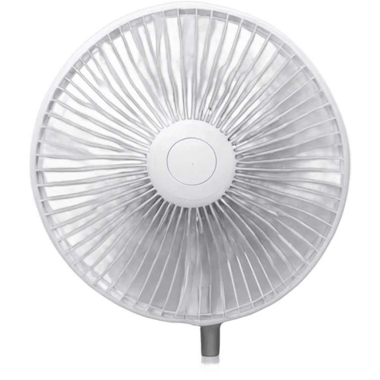 white stand fan blades only emoji