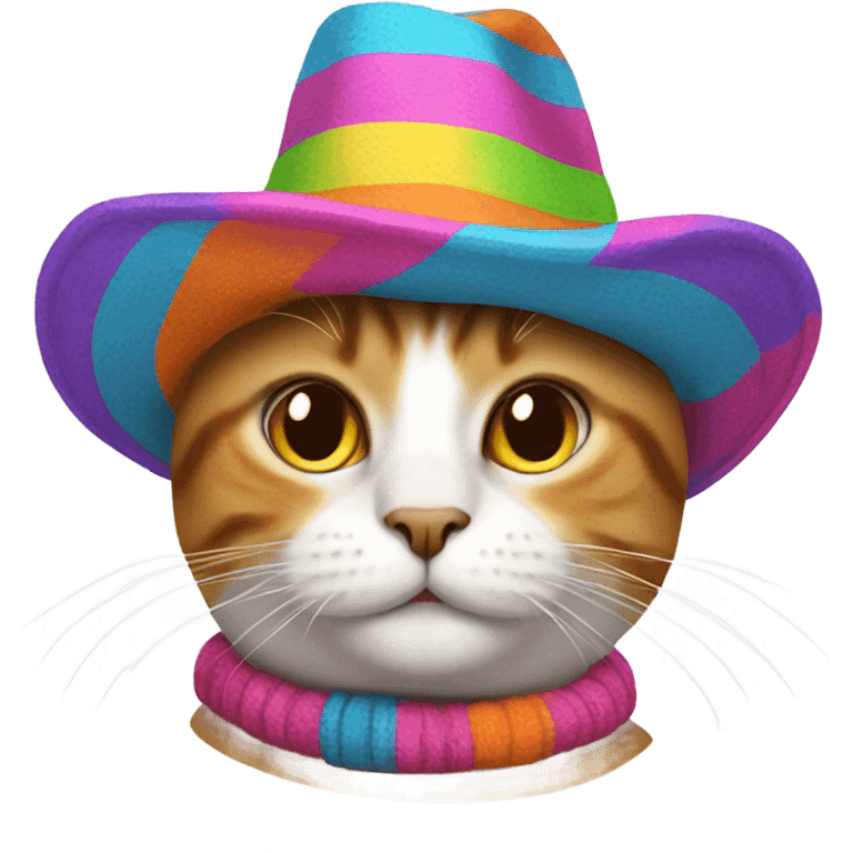 cat with a hat emoji