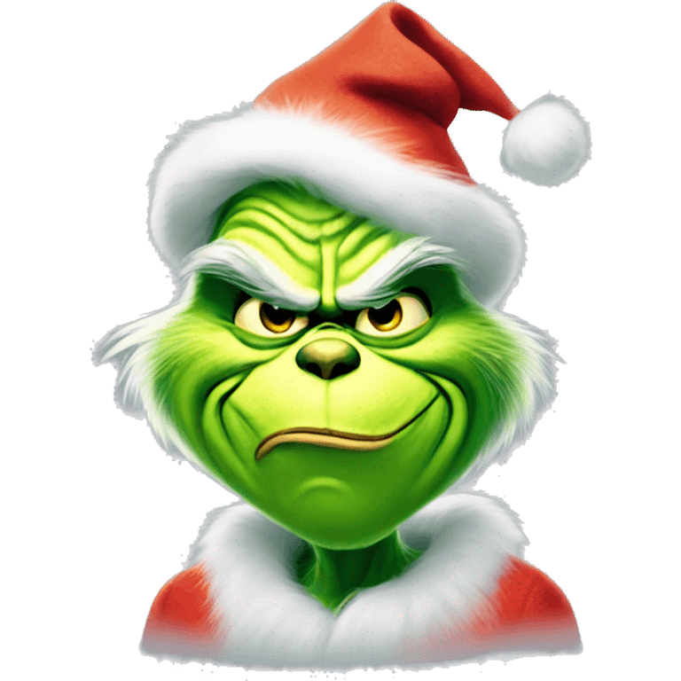 The grinch emoji