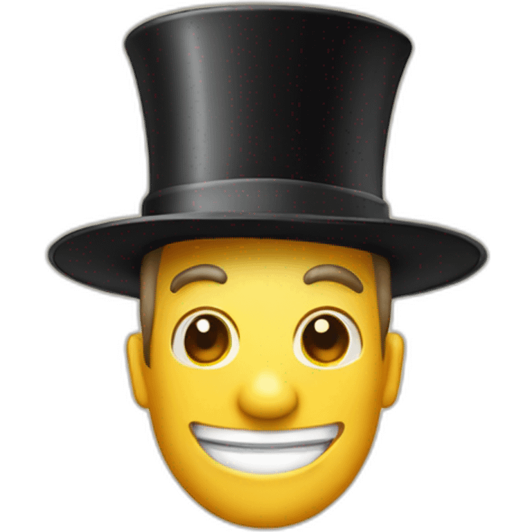  retro disney cylinder hat emoji