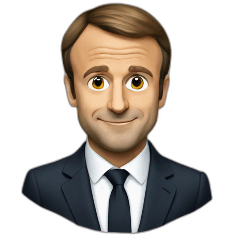 Emmanuel Macron emoji