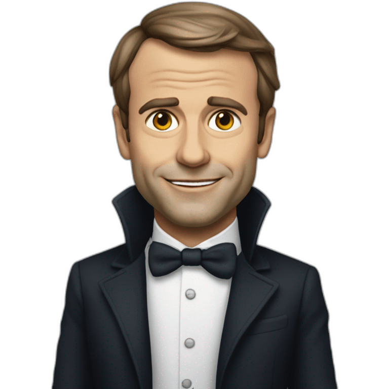 Emanuel macron dort emoji