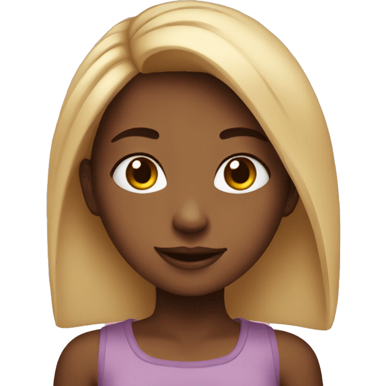 Cute girl  emoji