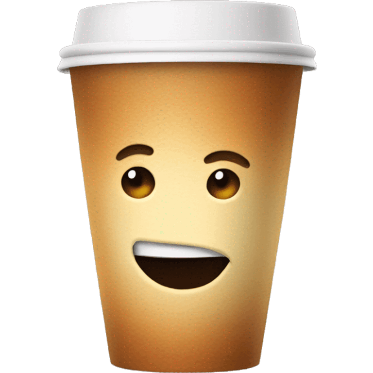 hot tea in paper cup emoji