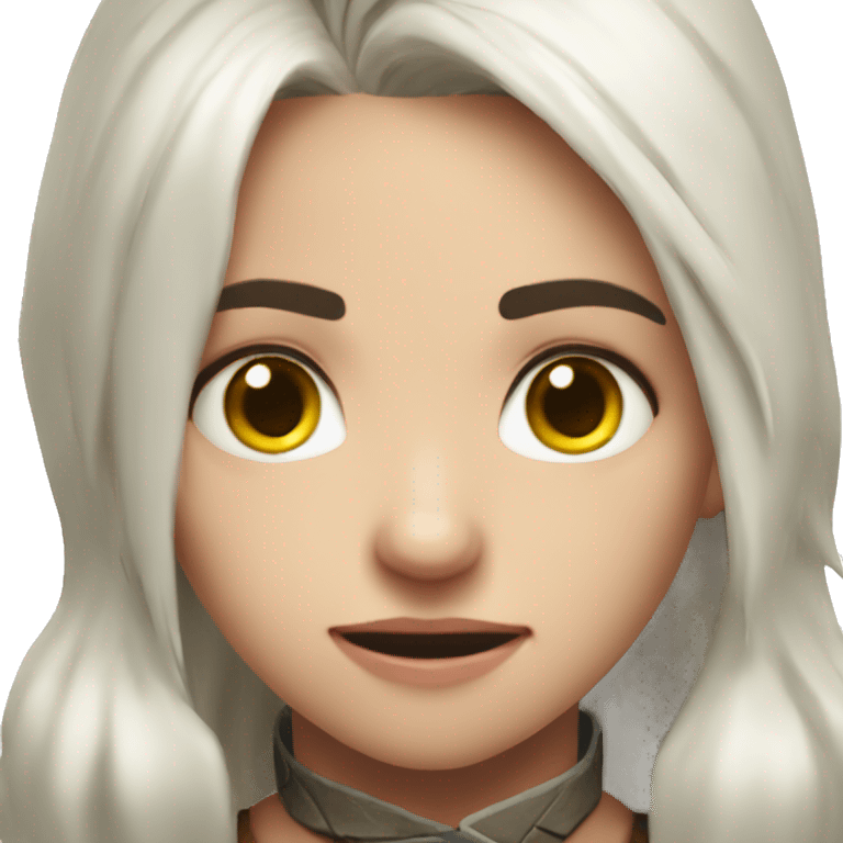 Ciri is crying emoji