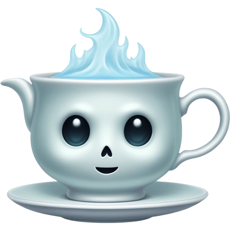 Haunted teacup  emoji