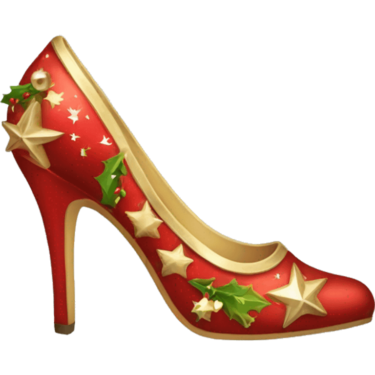 Zapatos navidad  emoji