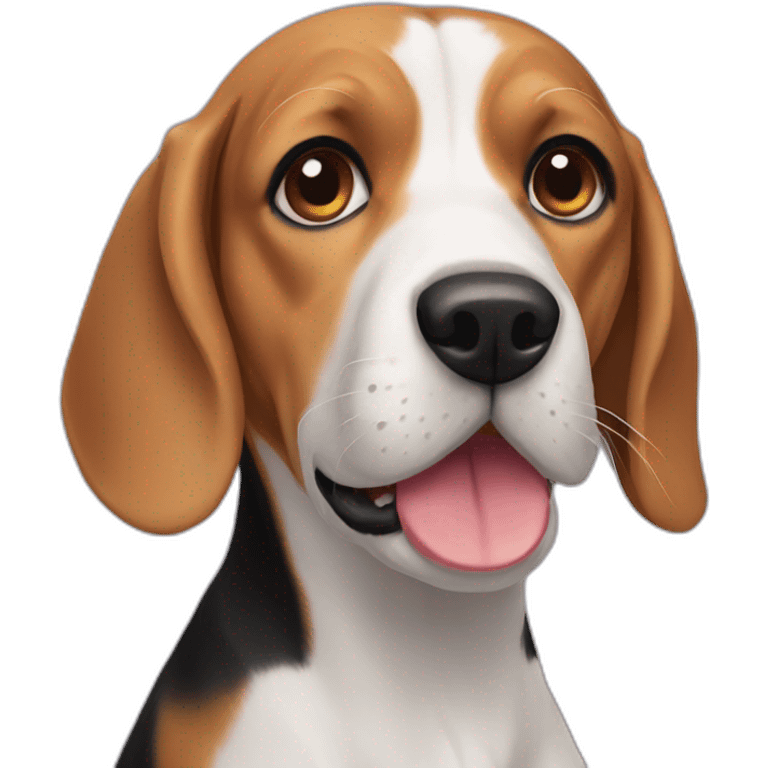 Dog beagle emoji