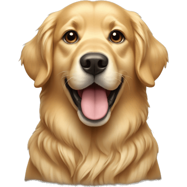 Golden Retriever Dog emoji