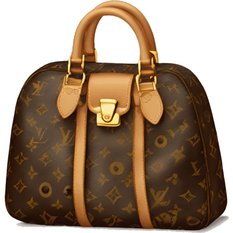 Louis Vuitton bag emoji