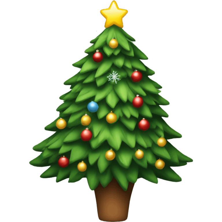 Christmastree emoji