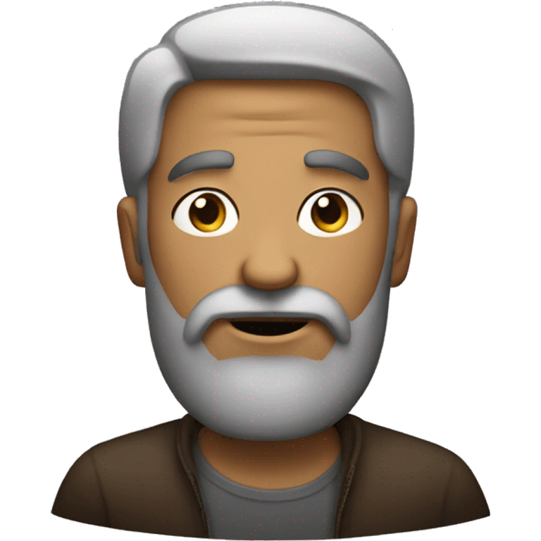 mysterious bearded guy emoji