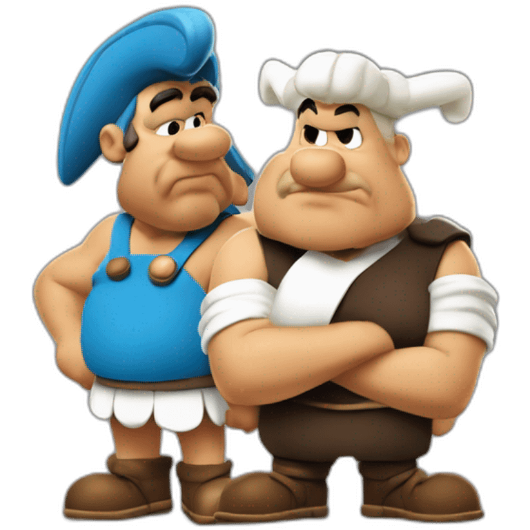 Astérix et Obelix emoji