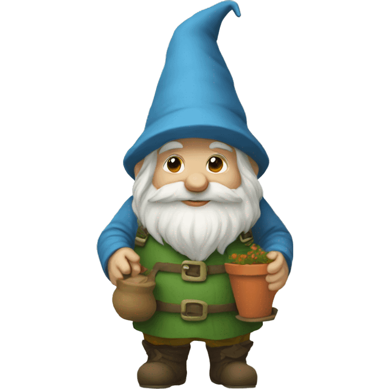 gnome with pots emoji