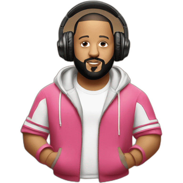 Dj khaled with headphones emoji