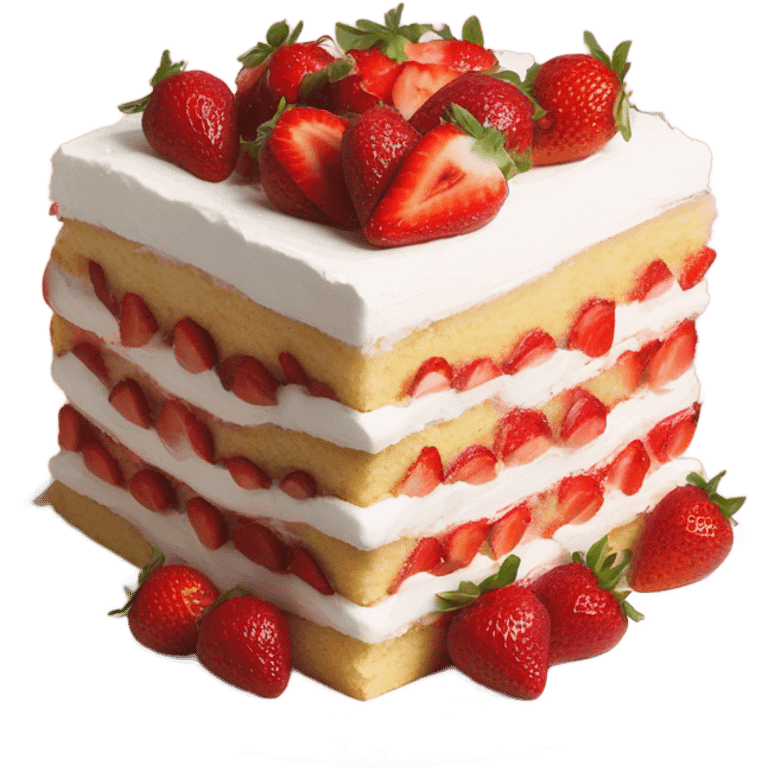 strawberry cake emoji