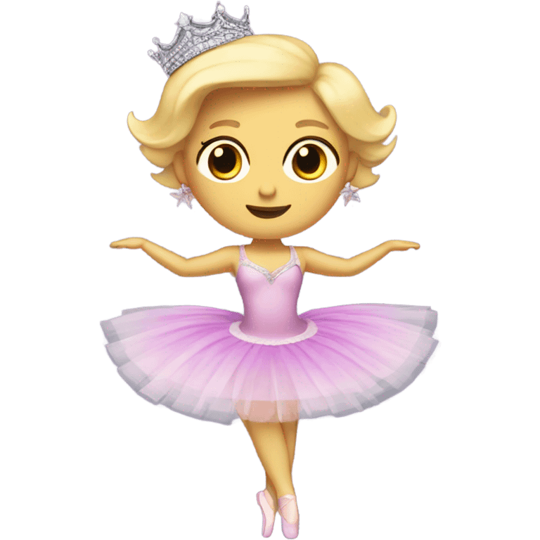 Donald Trump as a ballerina emoji