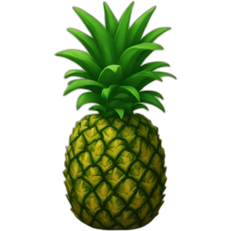  black-pineapple  emoji