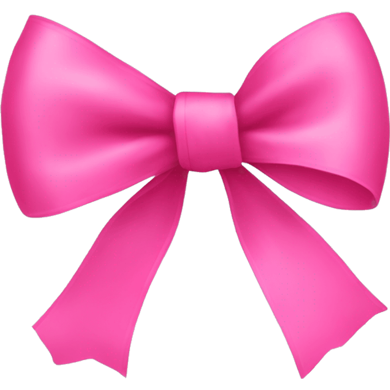 Pink bow ribbon emoji