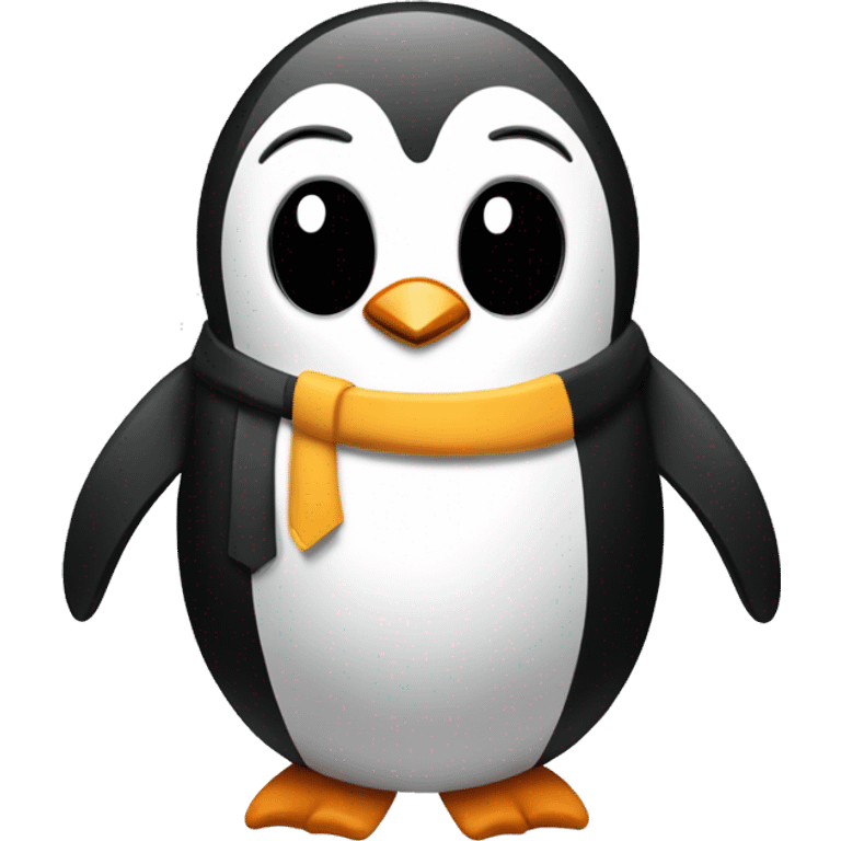 Programmer penguin  emoji