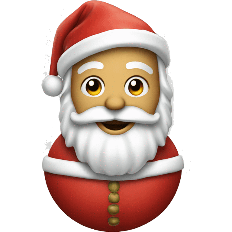 Santa Claus with a synabon  emoji